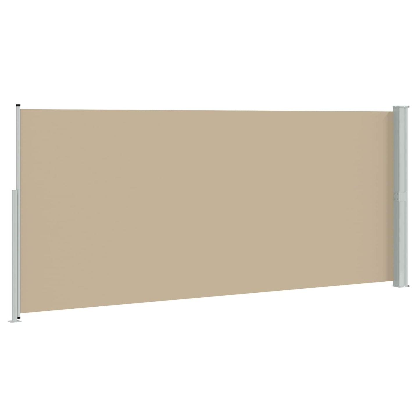 Utklappbart side markise Beige 300 x 220 cm Polyester