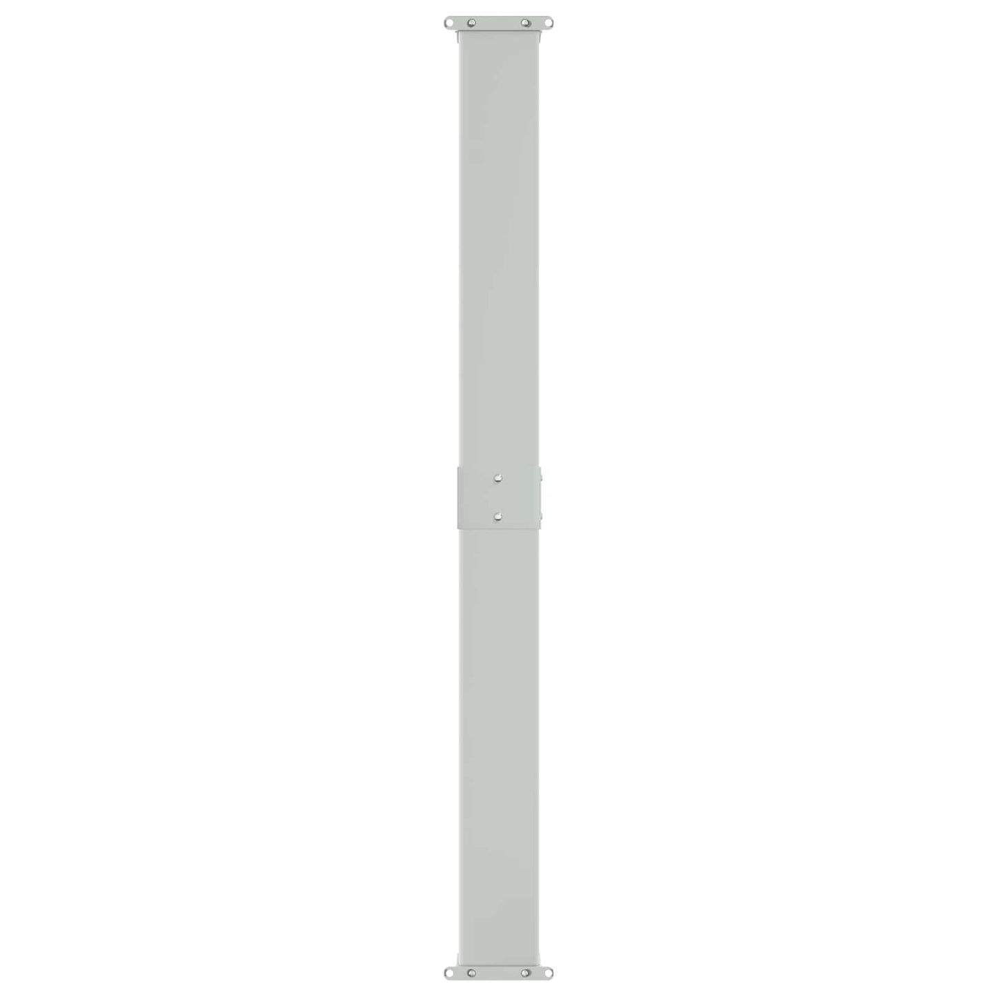 Utklappbart side markise Beige 500 x 160 cm Polyester