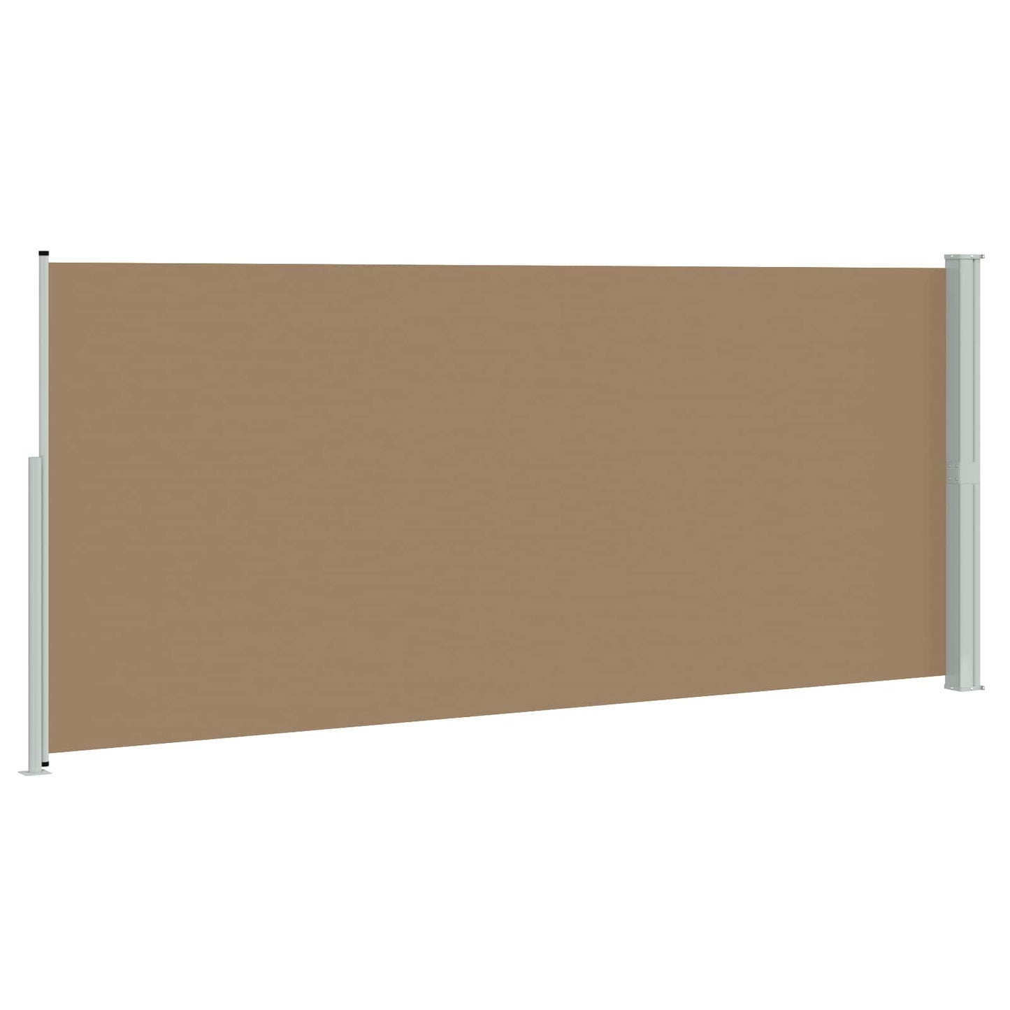 Utklappbart side markise 200 x 500 cm 100% polyester jern stål