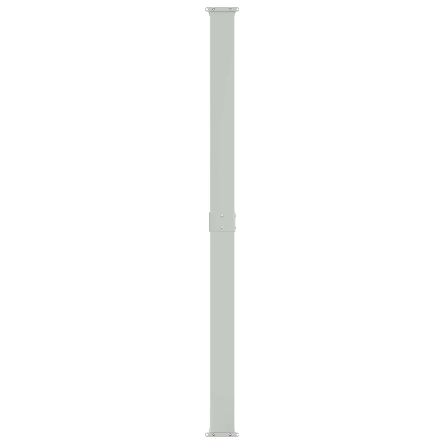 Utklappbart side markise Antrasitt 600 x 220 cm Polyester