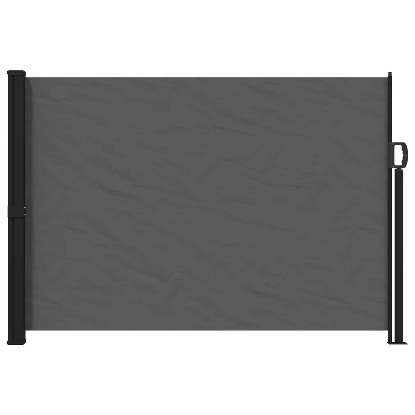 Utklappbart side markise Antrasitt 300 x 170 cm Polyester