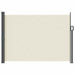 Utklappbart side markise 140 x 300 cm 100% polyester jern stål