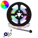 LED Stripe 2 pcs Svart og gjennomsiktig 550 mm Kobber og plast
