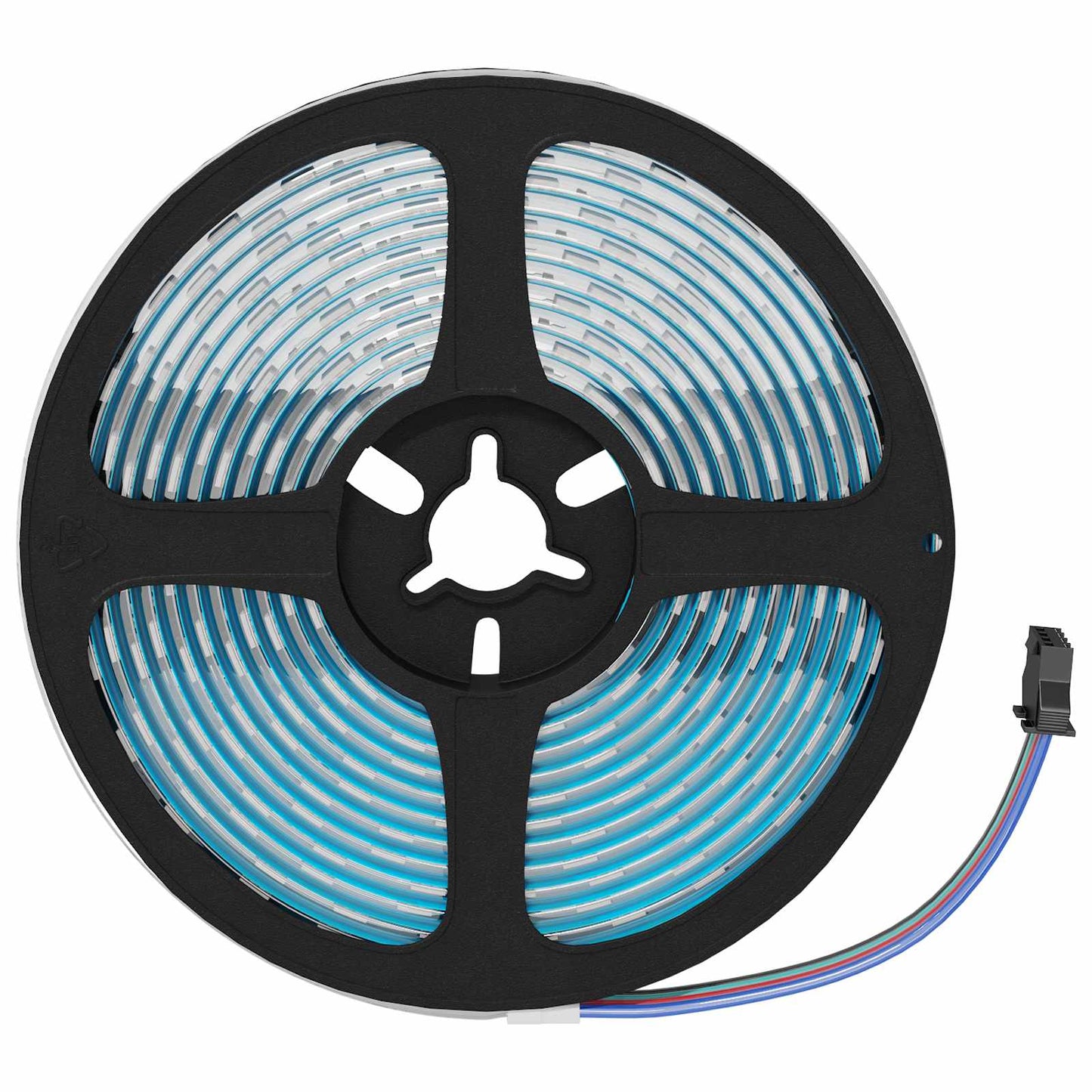 LED Stripe 2 stk. Svart og gjennomsiktig Kobber og plast