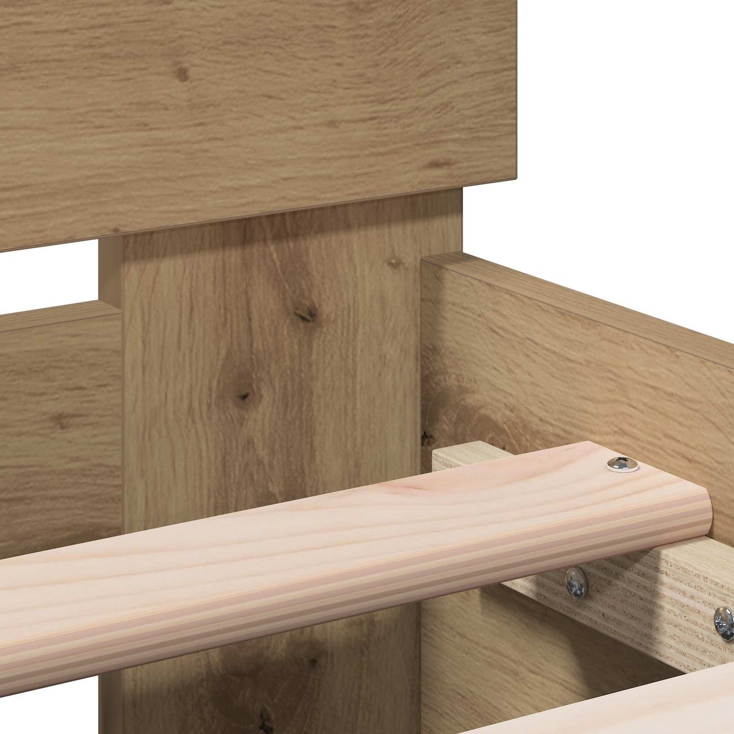 Sengestamme med hodegatt Artisan eik 80 x 200 cm Konstruert tre