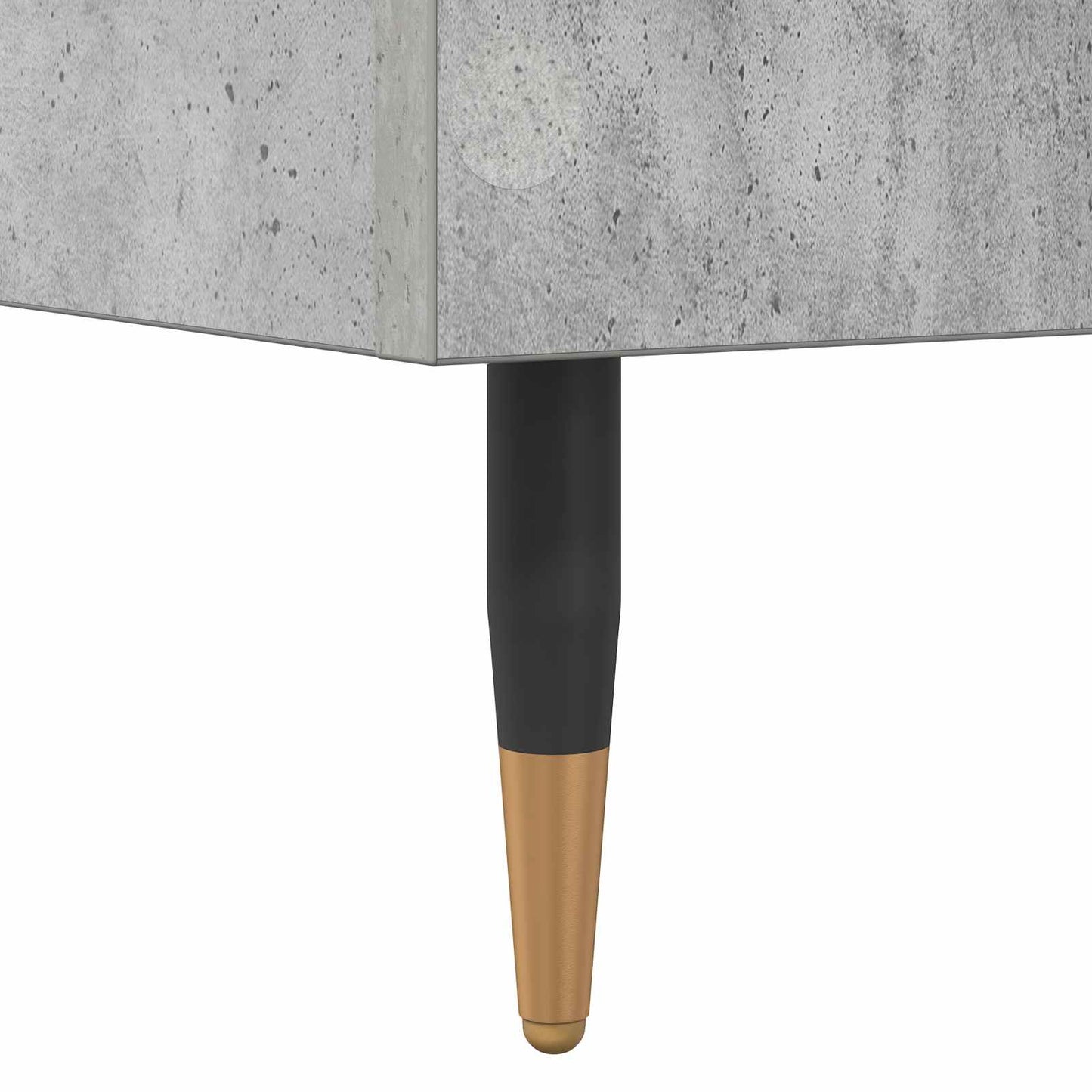 Sengestamme Betonggrå 80 x 200 cm Konstruert tre