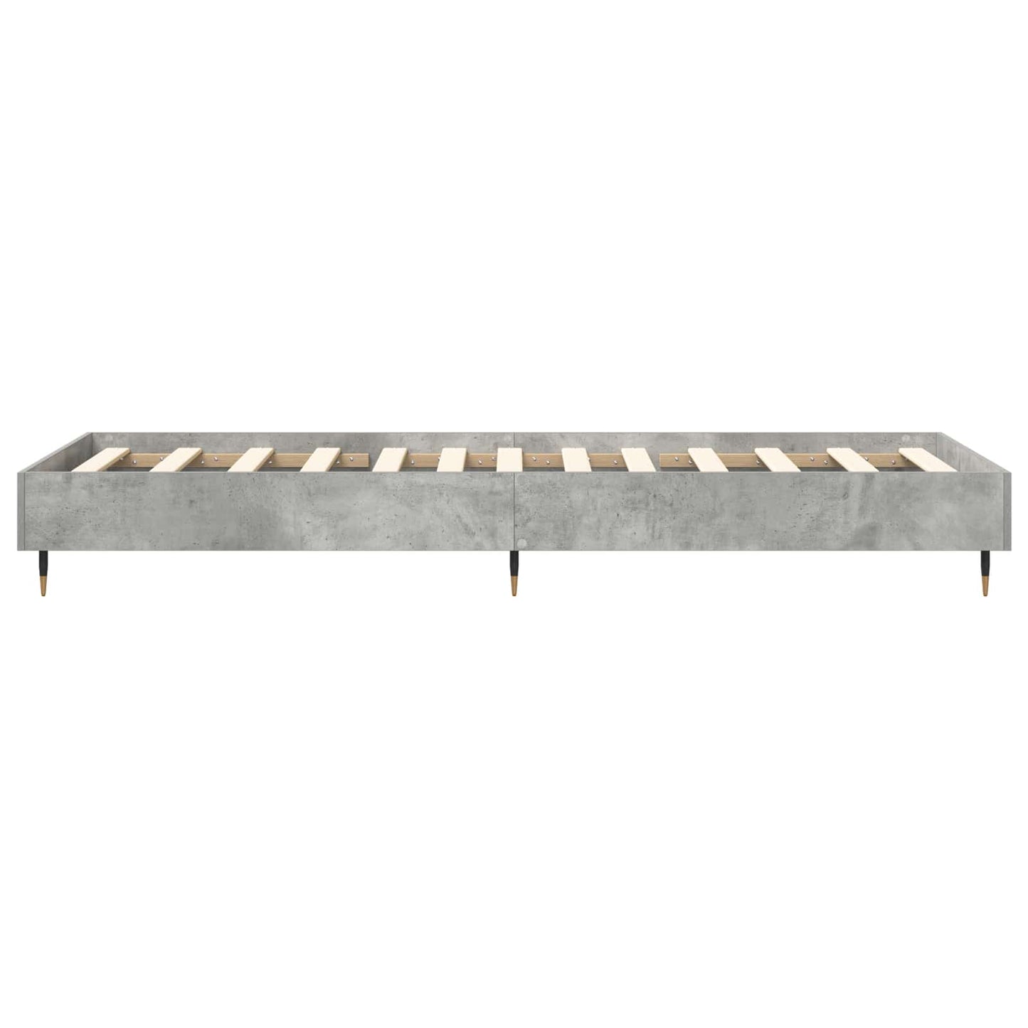 Sengestamme Betonggrå 80 x 200 cm Konstruert tre