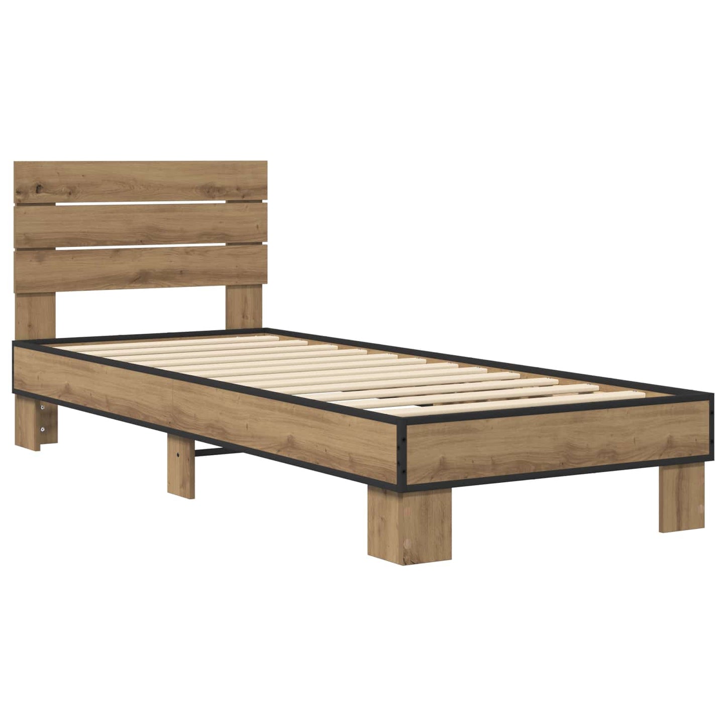 Sengestamme med hodegatt Artisan eik 80 x 200 cm Konstruert tre