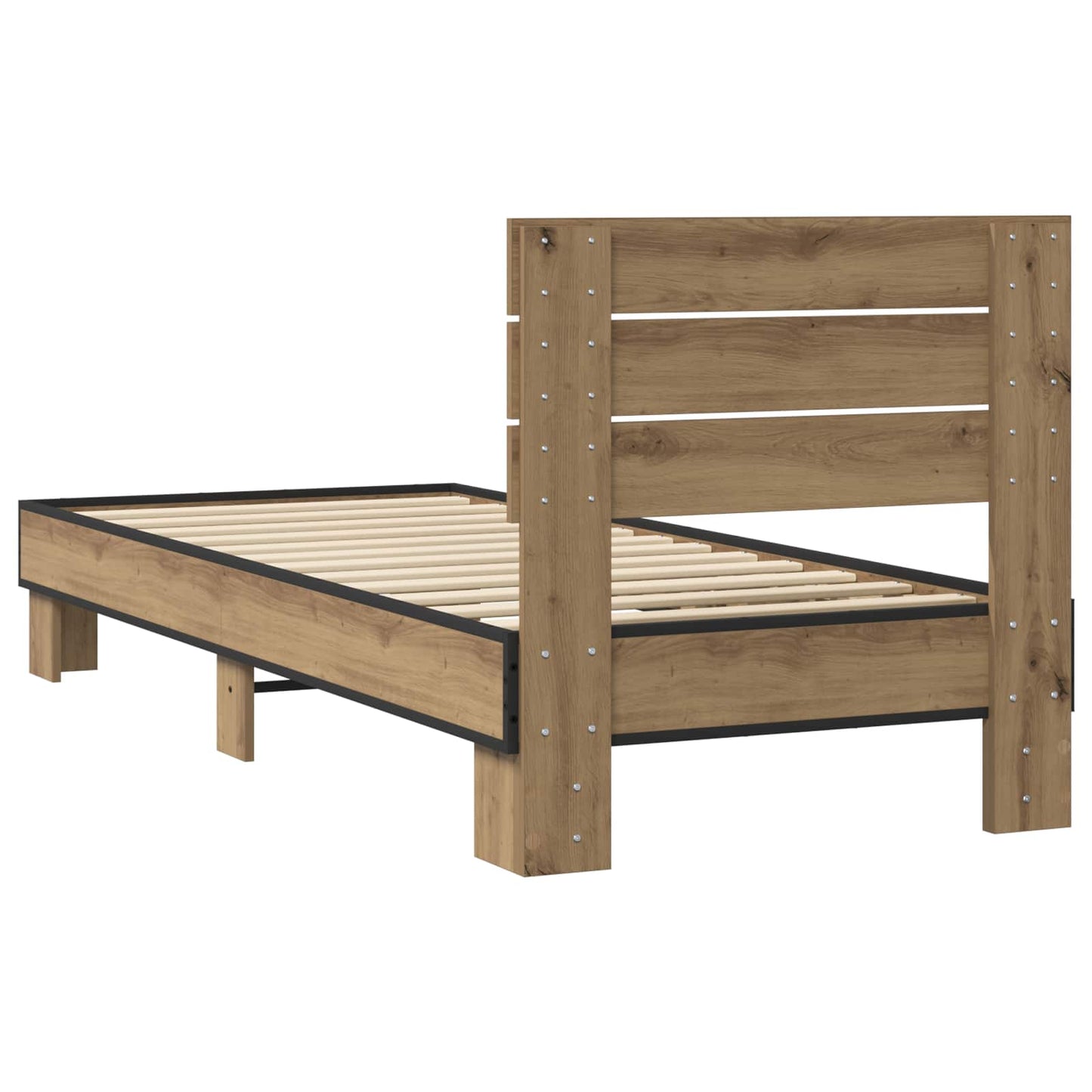 Sengestamme med hodegatt Artisan eik 80 x 200 cm Konstruert tre