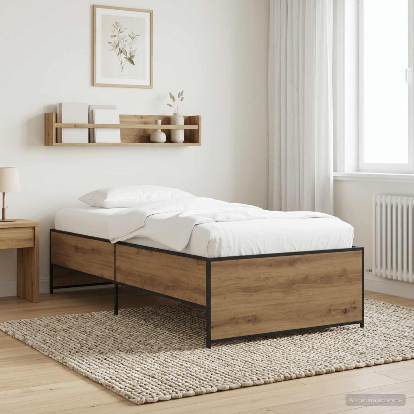 Sengestamme Artisan eik 80 x 200 cm Konstruert tre