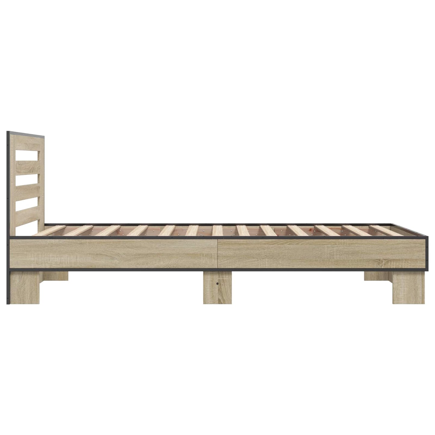 Sengestamme med hodegatt Sonoma eik 80 x 200 cm Konstruert tre