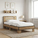 Sengestamme med hodegatt Artisan eik 80 x 200 cm Konstruert tre