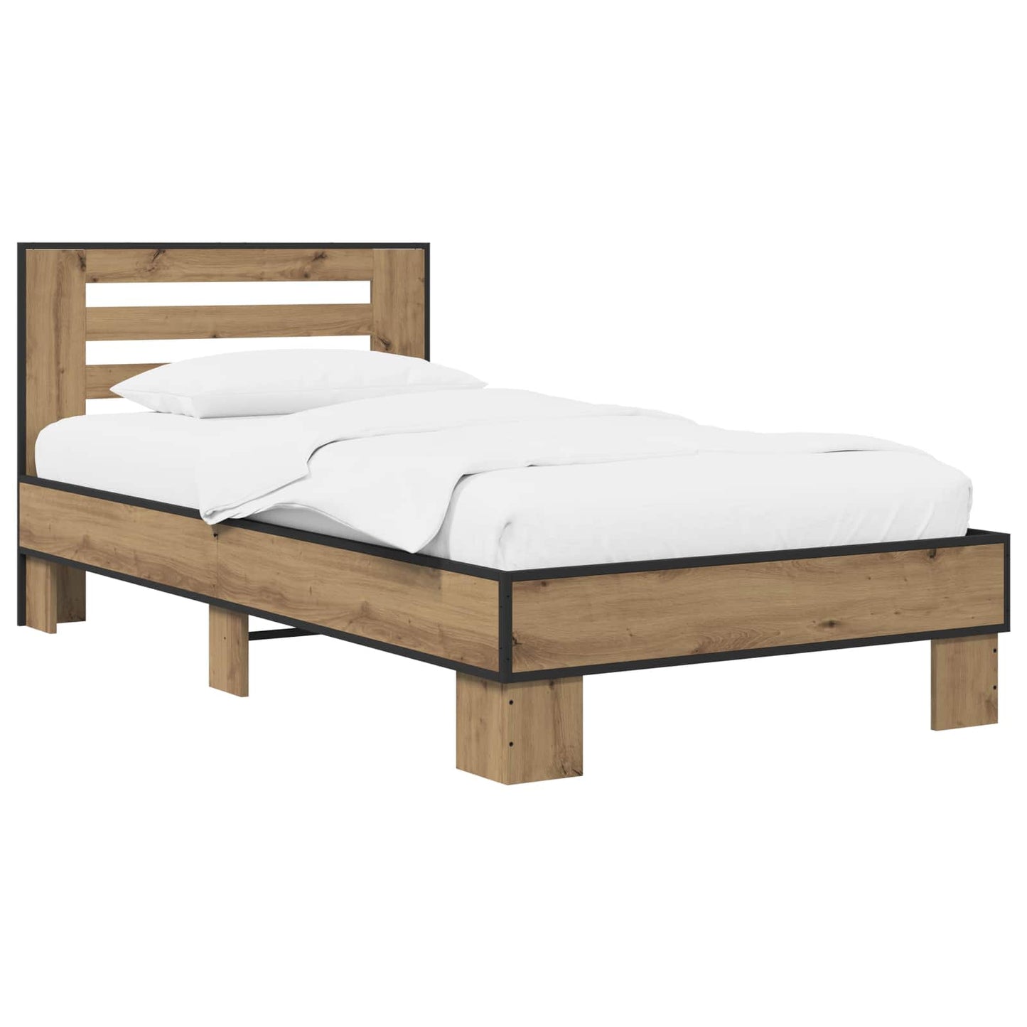 Sengestamme med hodegatt Artisan eik 80 x 200 cm Konstruert tre