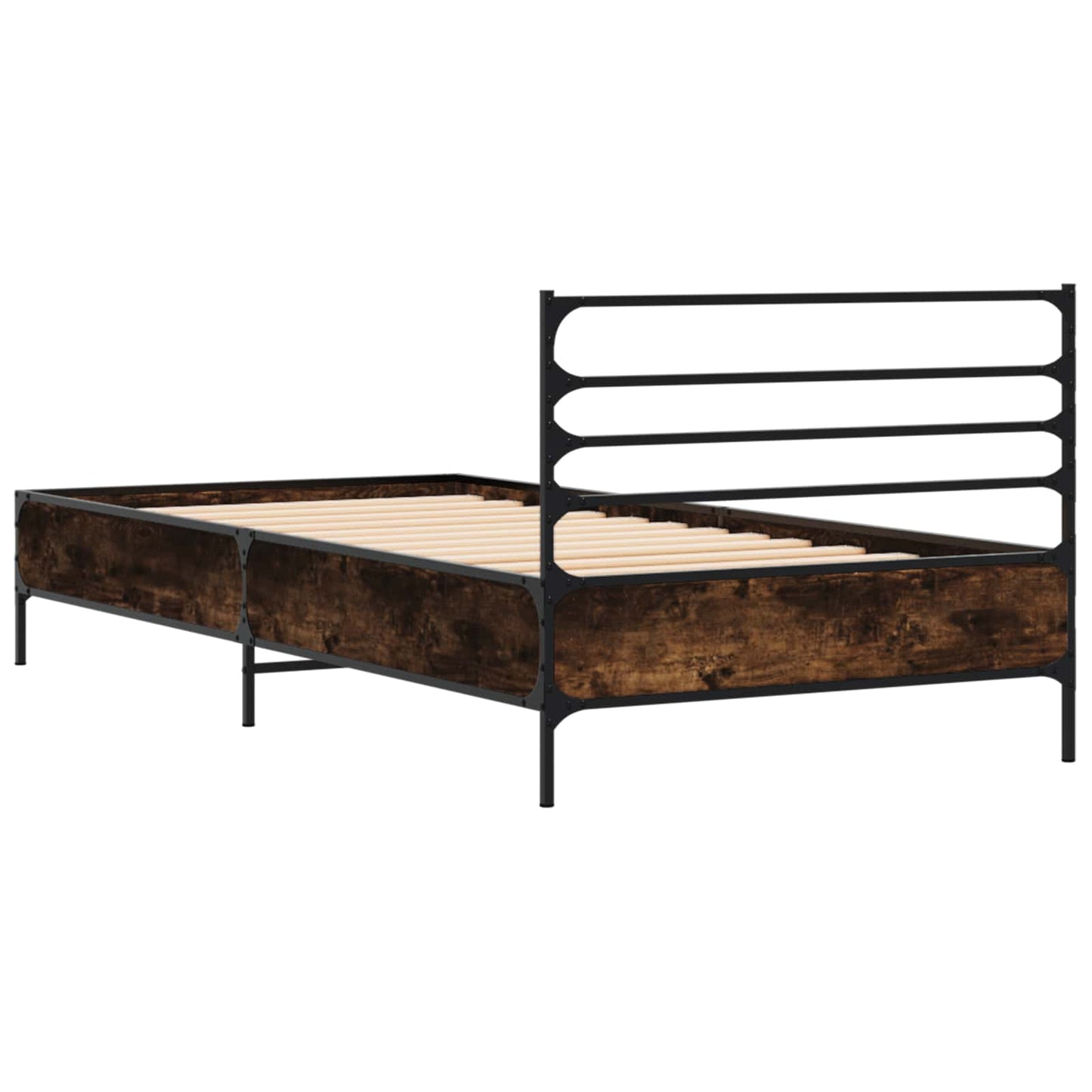 Sengestamme Røkt Eik 80 x 200 cm Konstruert tre