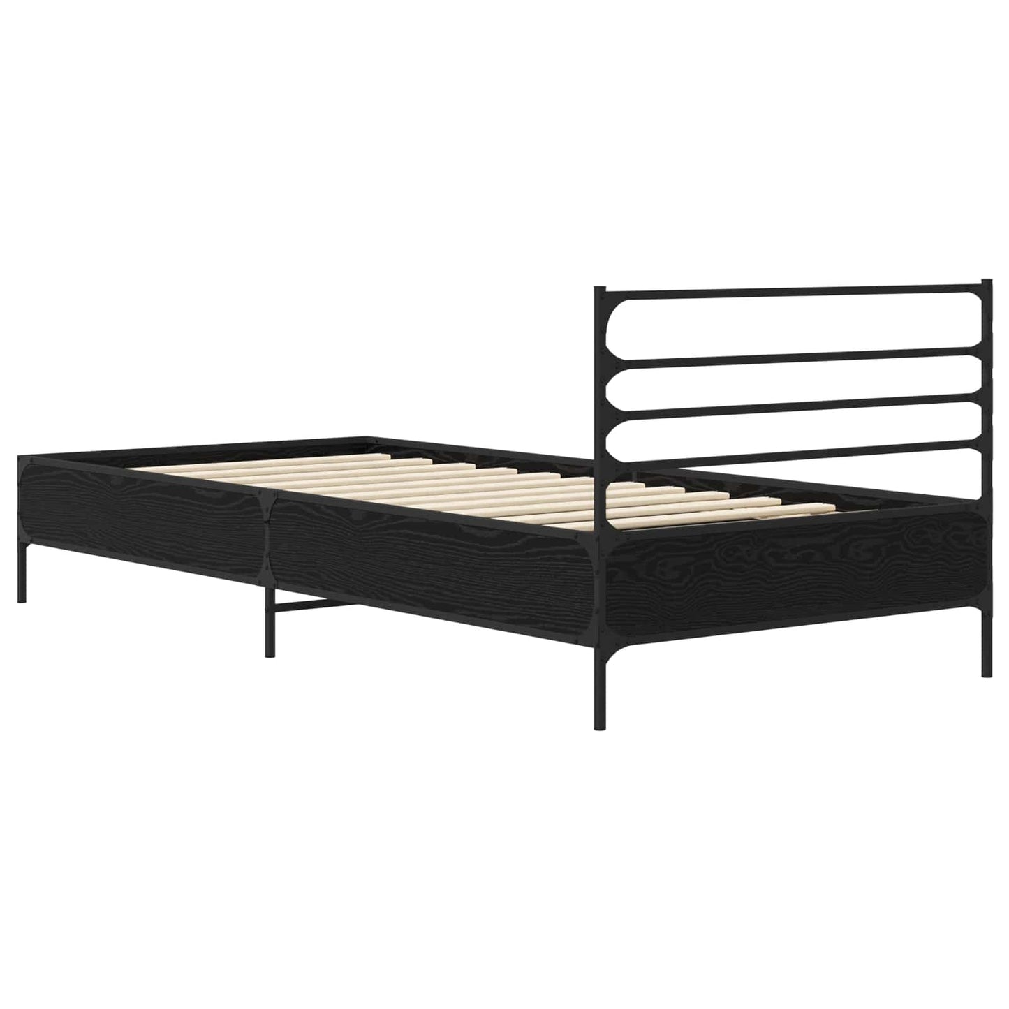 Sengestamme Svart eik 80 x 200 cm Konstruert tre