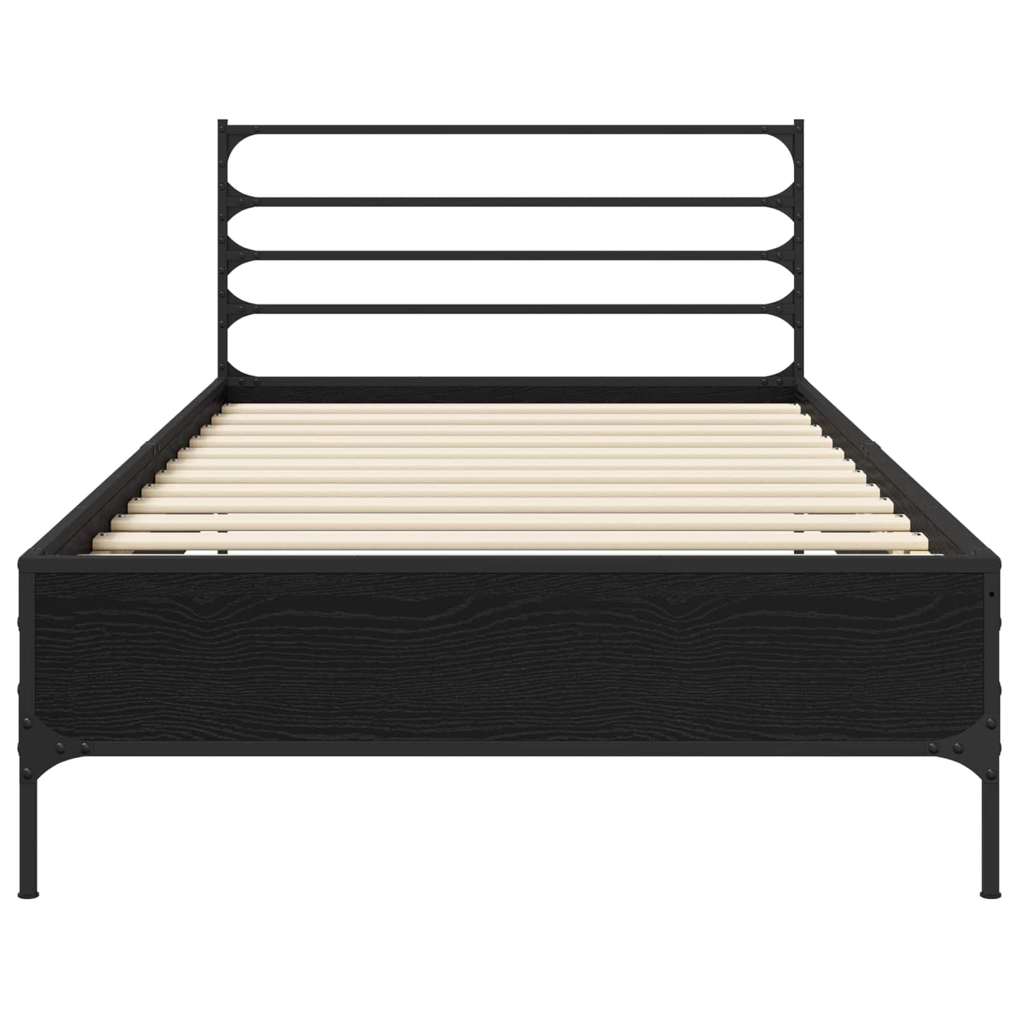 Sengestamme Svart eik 80 x 200 cm Konstruert tre