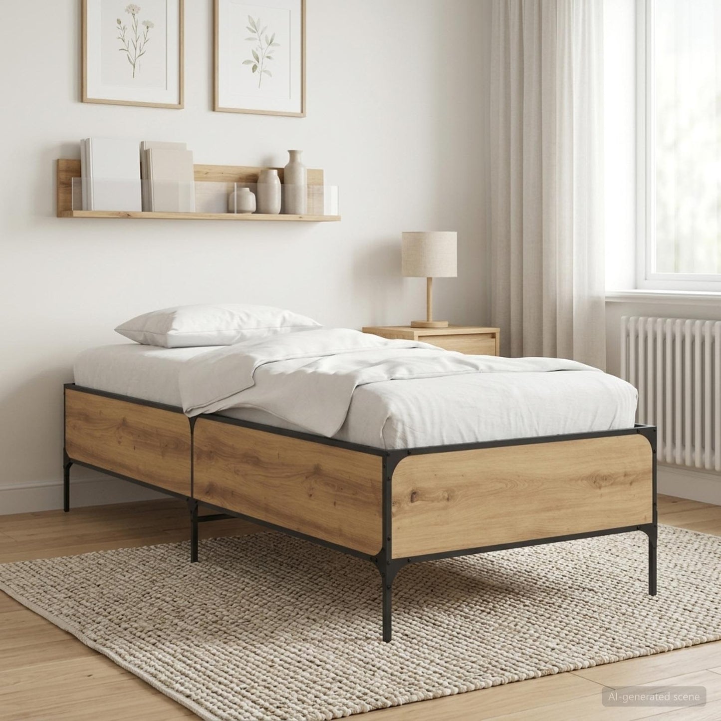 Sengestamme Artisan eik 80 x 200 cm Konstruert tre