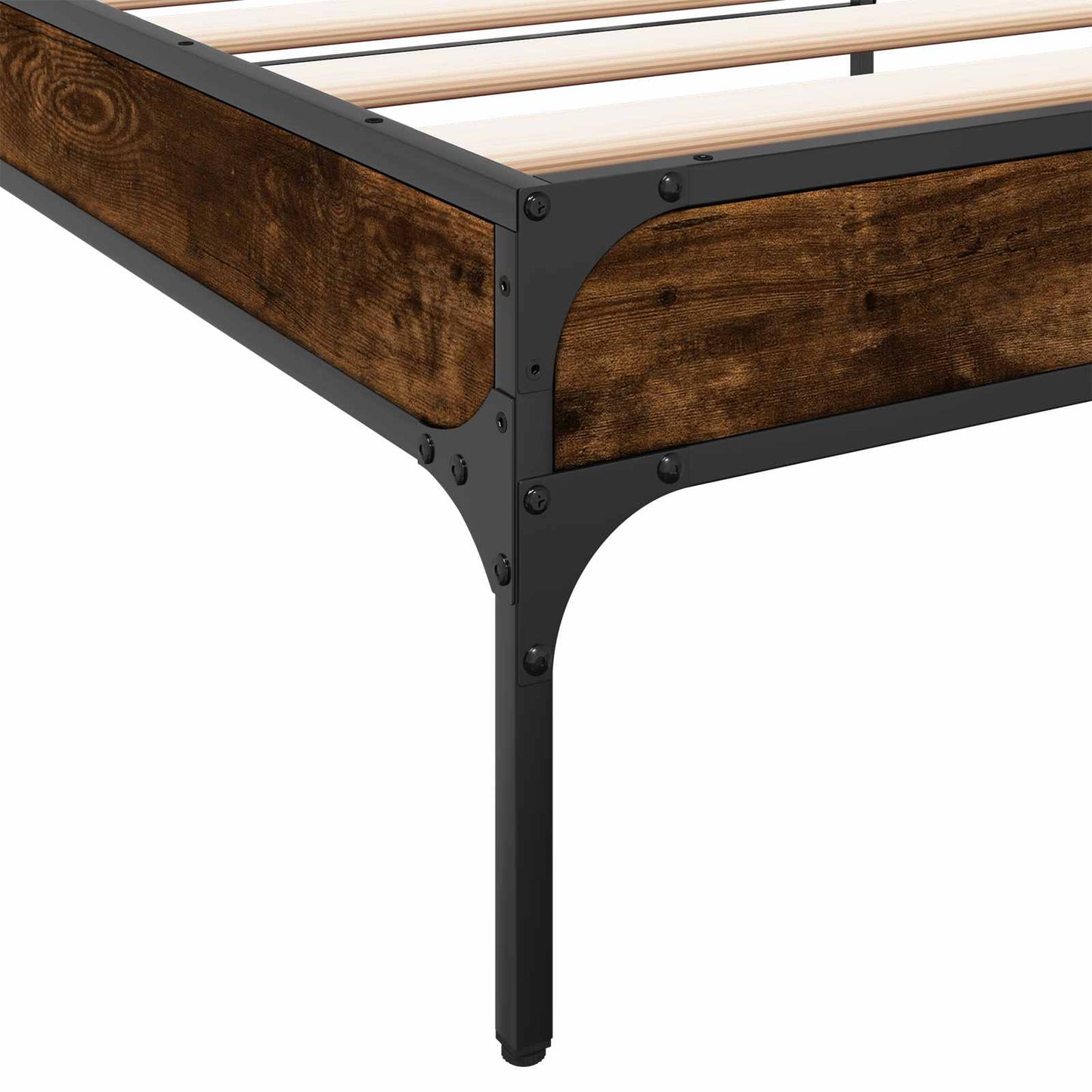 Sengestamme Røyk Eik 80 x 200 cm Konstruert tre