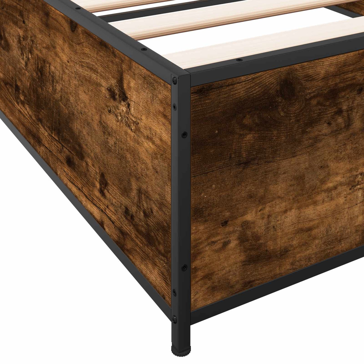 Sengestamme Røkt Eik 80 x 200 cm Konstruert tre
