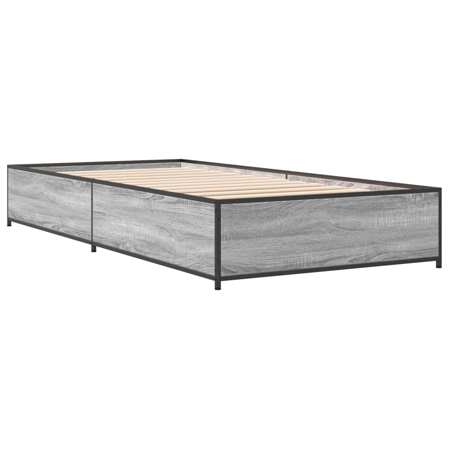 Sengestamme Grå Sonoma 80 x 200 cm Konstruert tre