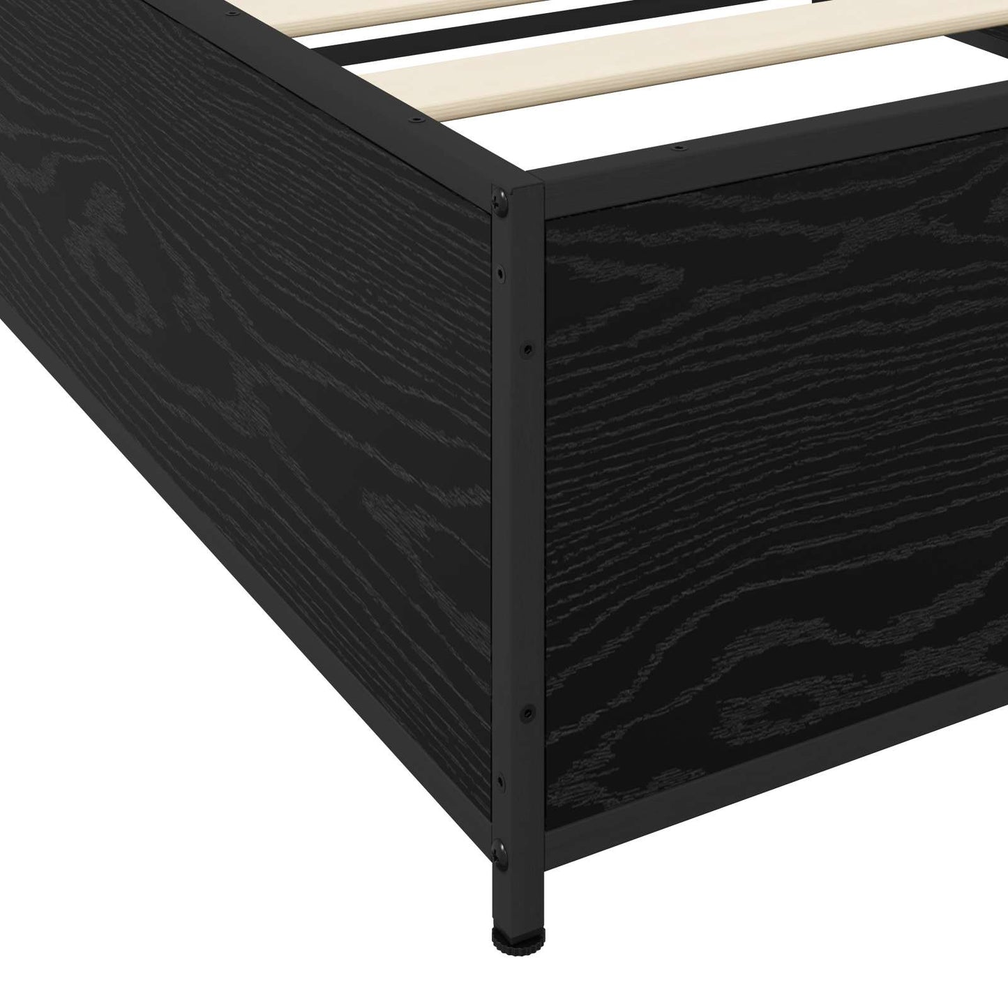 Sengestamme Svart eik 80 x 200 cm Konstruert tre