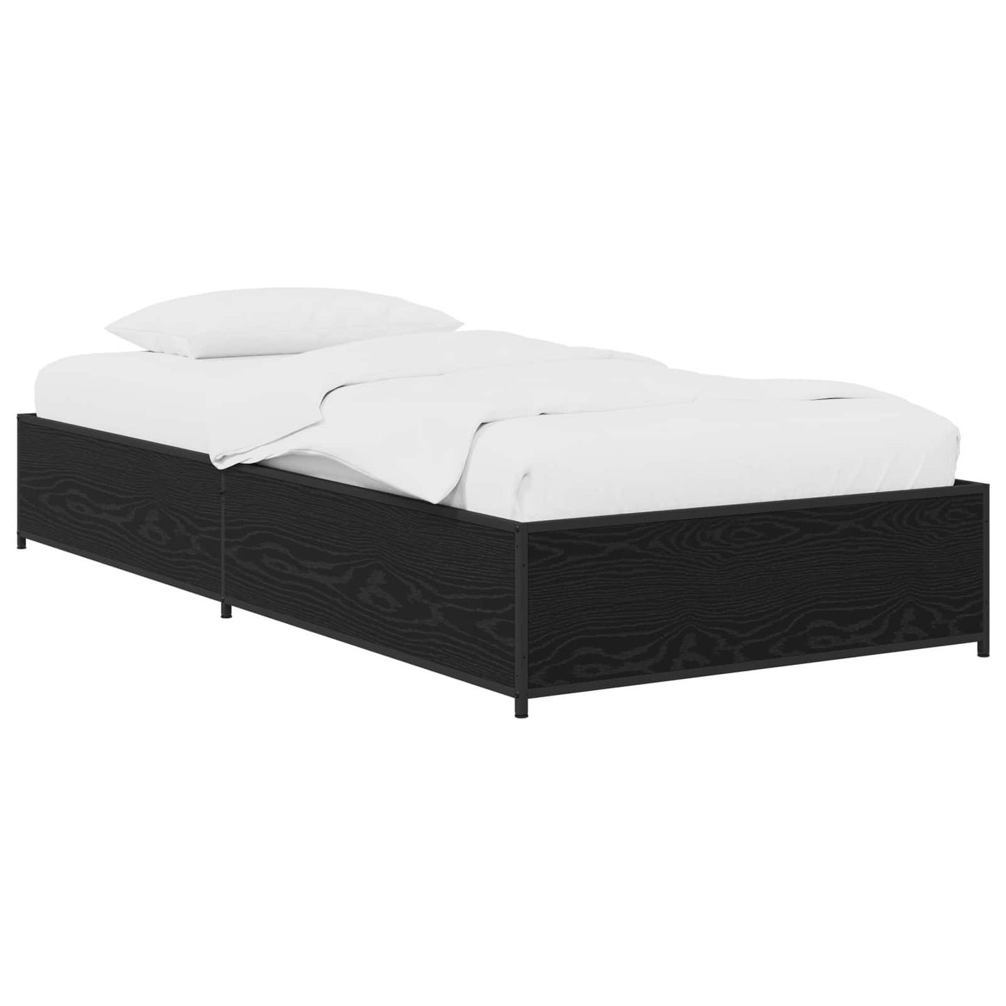 Sengestamme Svart eik 80 x 200 cm Konstruert tre
