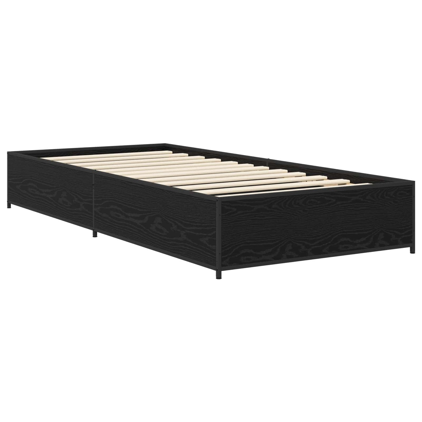 Sengestamme Svart eik 80 x 200 cm Konstruert tre