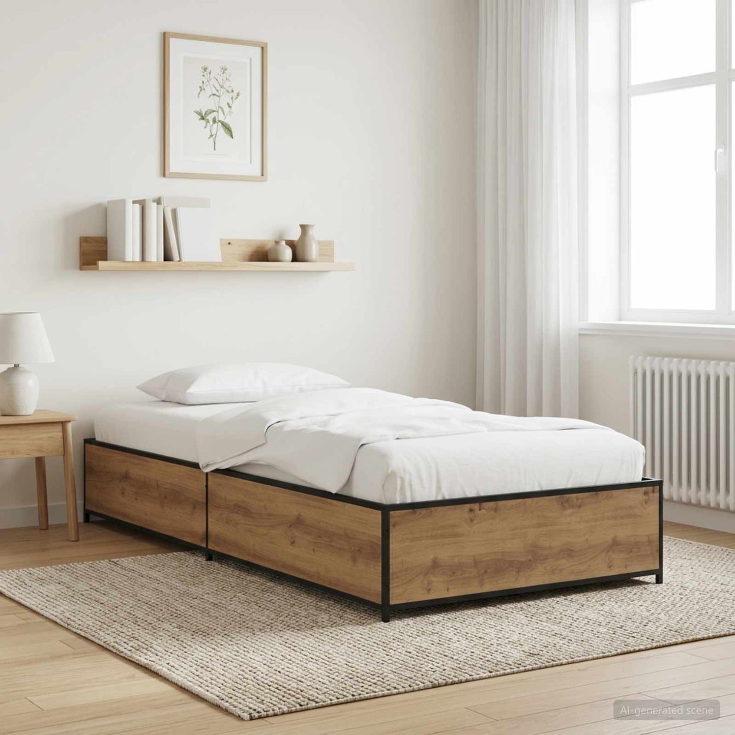 Sengestamme Artisan eik 80 x 200 cm Konstruert tre