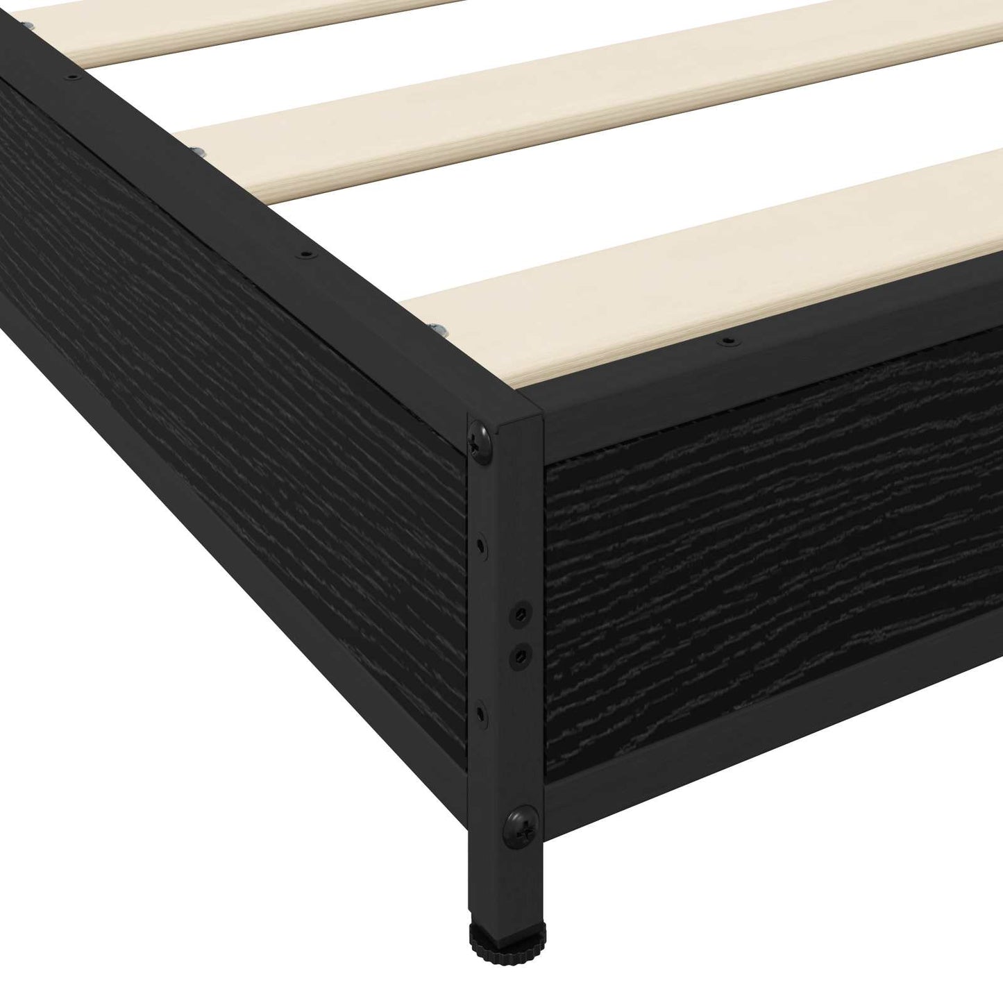 Sengestamme Svart eik 80 x 200 cm Konstruert tre
