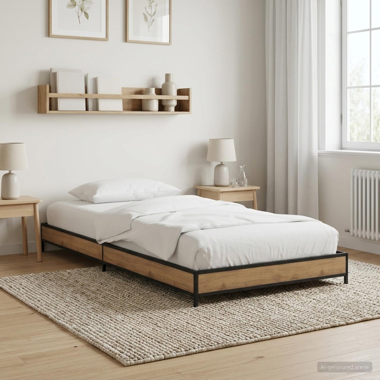 Sengestamme Artisan eik 80 x 200 cm Konstruert tre