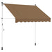 Manuell utskiftbar markise Beige 250 cm