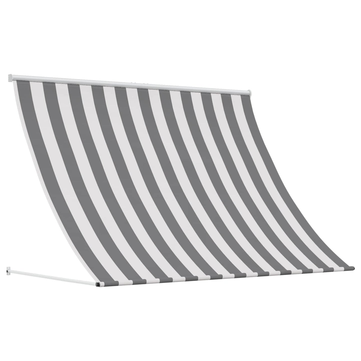 Markise Antrasitt og Hvit 300 x 150 cm