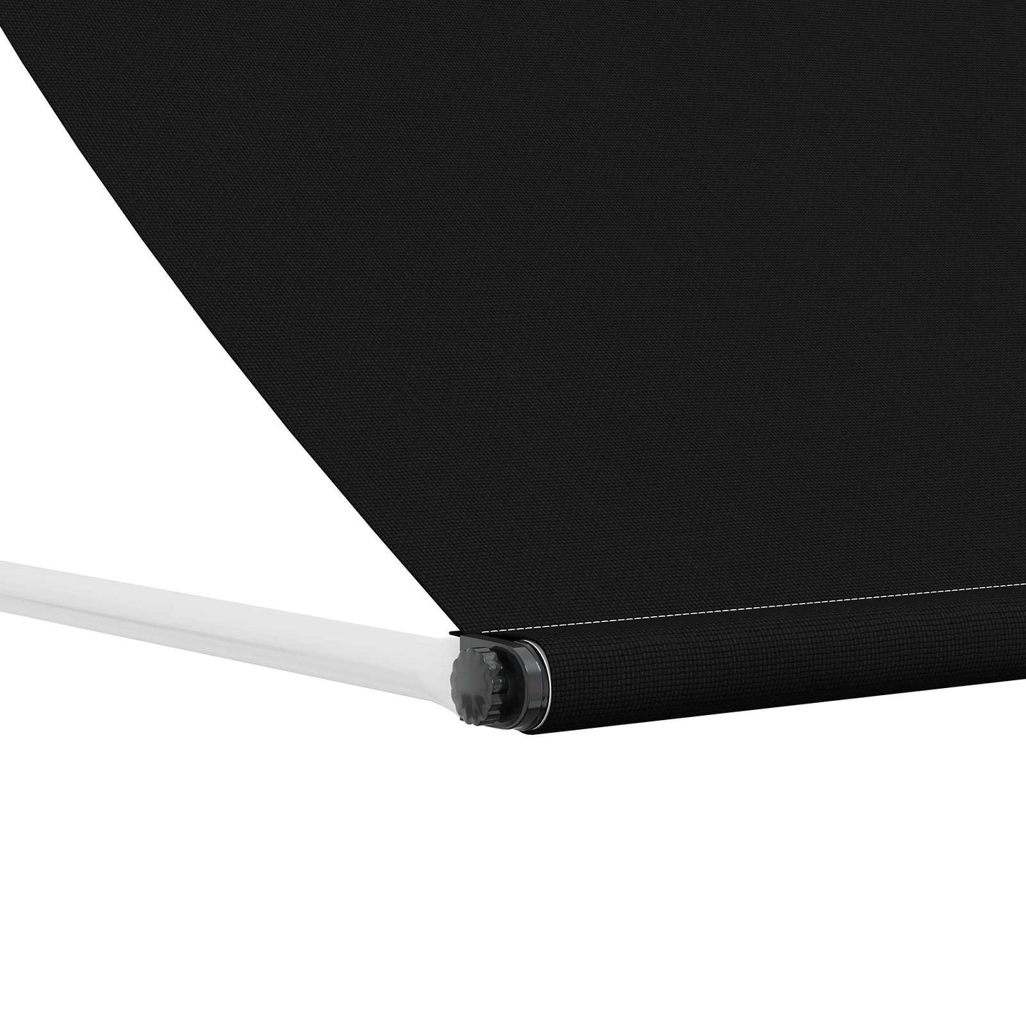 Markise Svart 400 x 150 cm 180 g / m² Polyester med PU-belegg