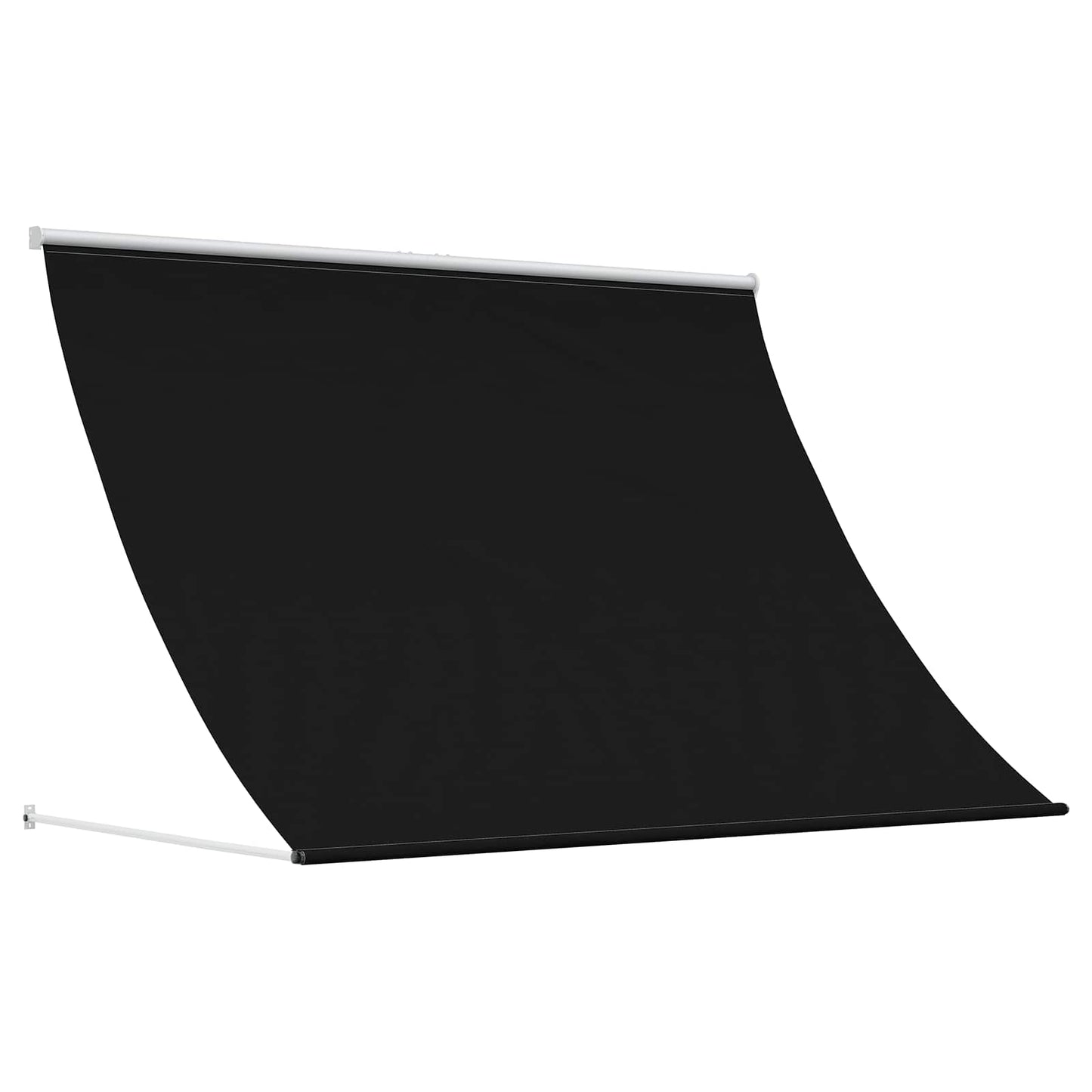 Markise Svart 400 x 150 cm 180 g / m² Polyester med PU-belegg