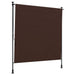 Utendørs Rullegardin Brun 100 x 270 cm