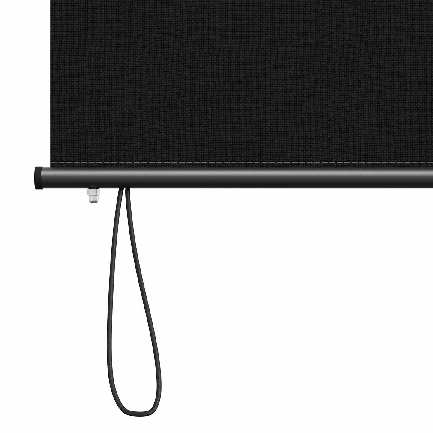 Rullegardin Svart 60 x 250 cm Stoff og Aluminium