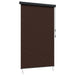 Rullegardin Brun 100 x 250 cm Stoff og Aluminium