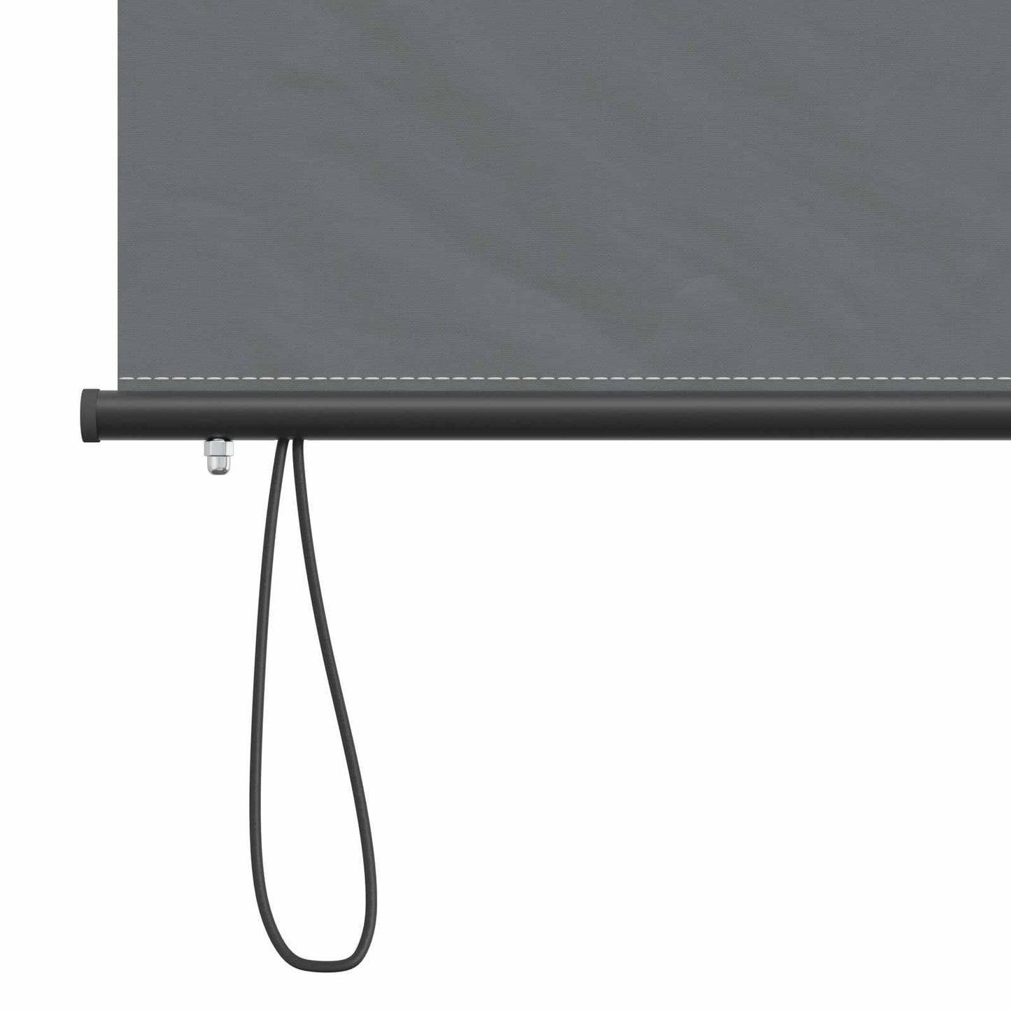 Rullegardin Lysegrå 100 x 250 cm Stoff og Aluminium