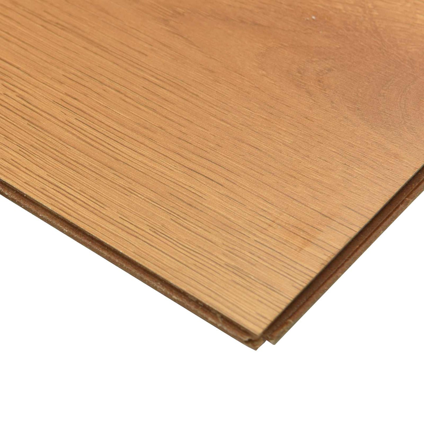 Laminatgulv 15 pcs Lys beige 101 x 20 x 0,8 cm Konstruert tre