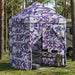 Pop-up Gazebo med 4 Sidevegger 2 x 2 m Blå Kamuflasje