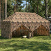 Pop-up Gazebo med 4 Sidevegger 3 x 6 m Skog camo