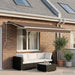 Reserveduk til markise Gråbrun 281 x 245 cm Polyester