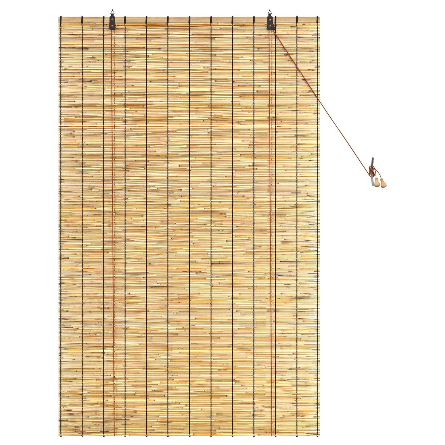 Rullegardin Naturlig 100 x 160 cm Siv