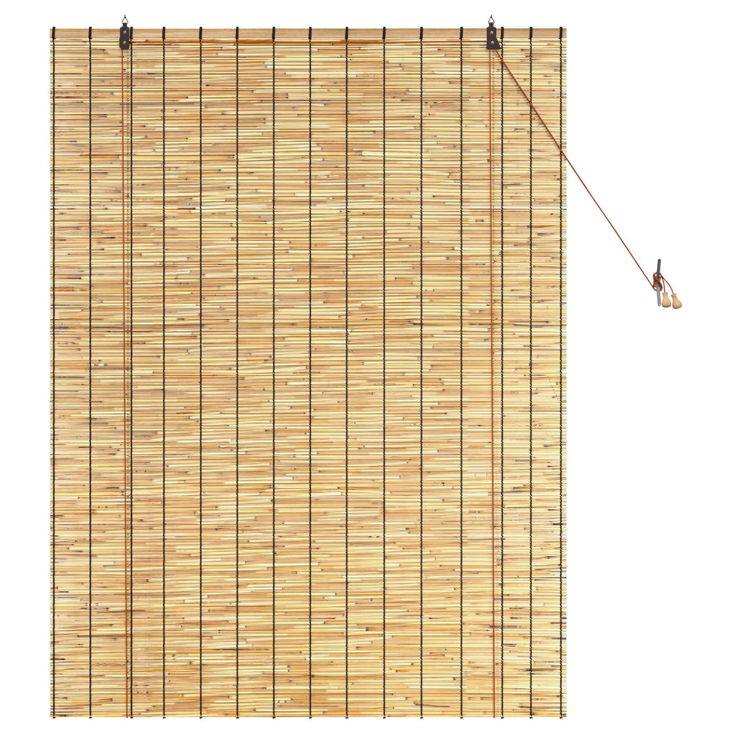 Rullegardin Naturlig 120 x 160 cm Siv