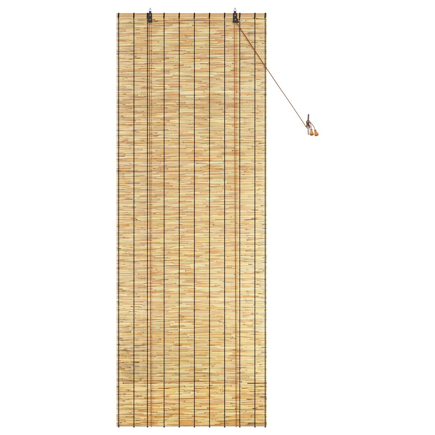 Rullegardin Naturlig 80 x 220 cm Siv