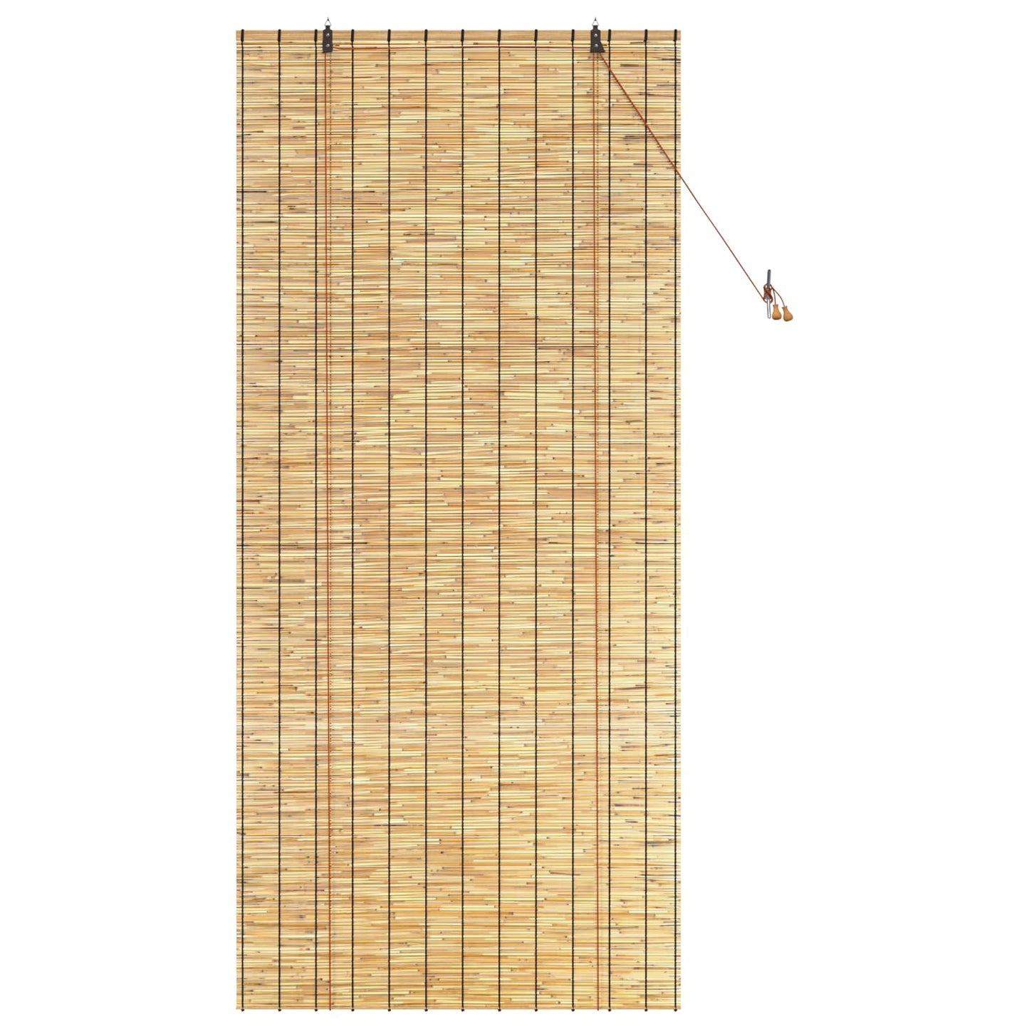 Rullegardin Naturlig 100 x 220 cm Siv