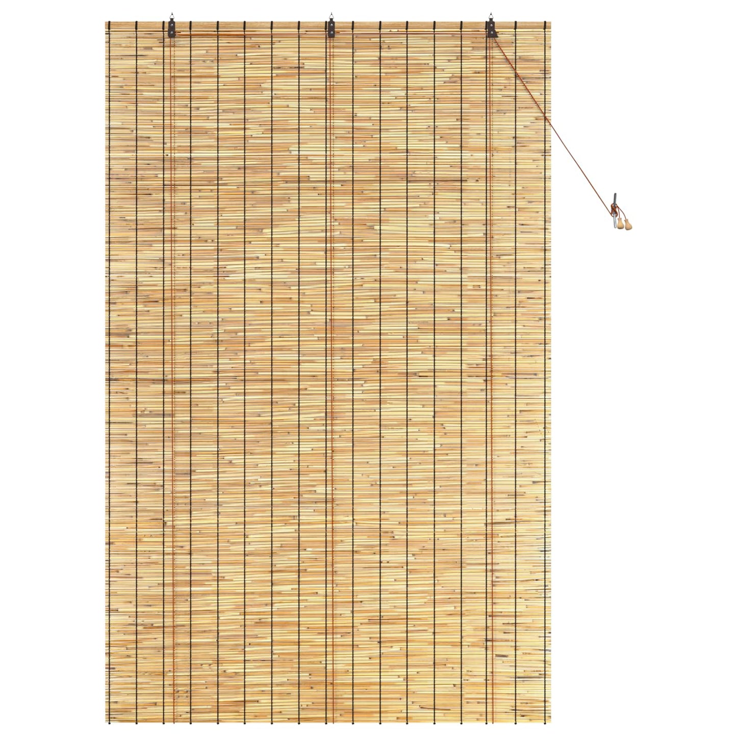 Rullegardin Naturlig 140 x 220 cm Siv