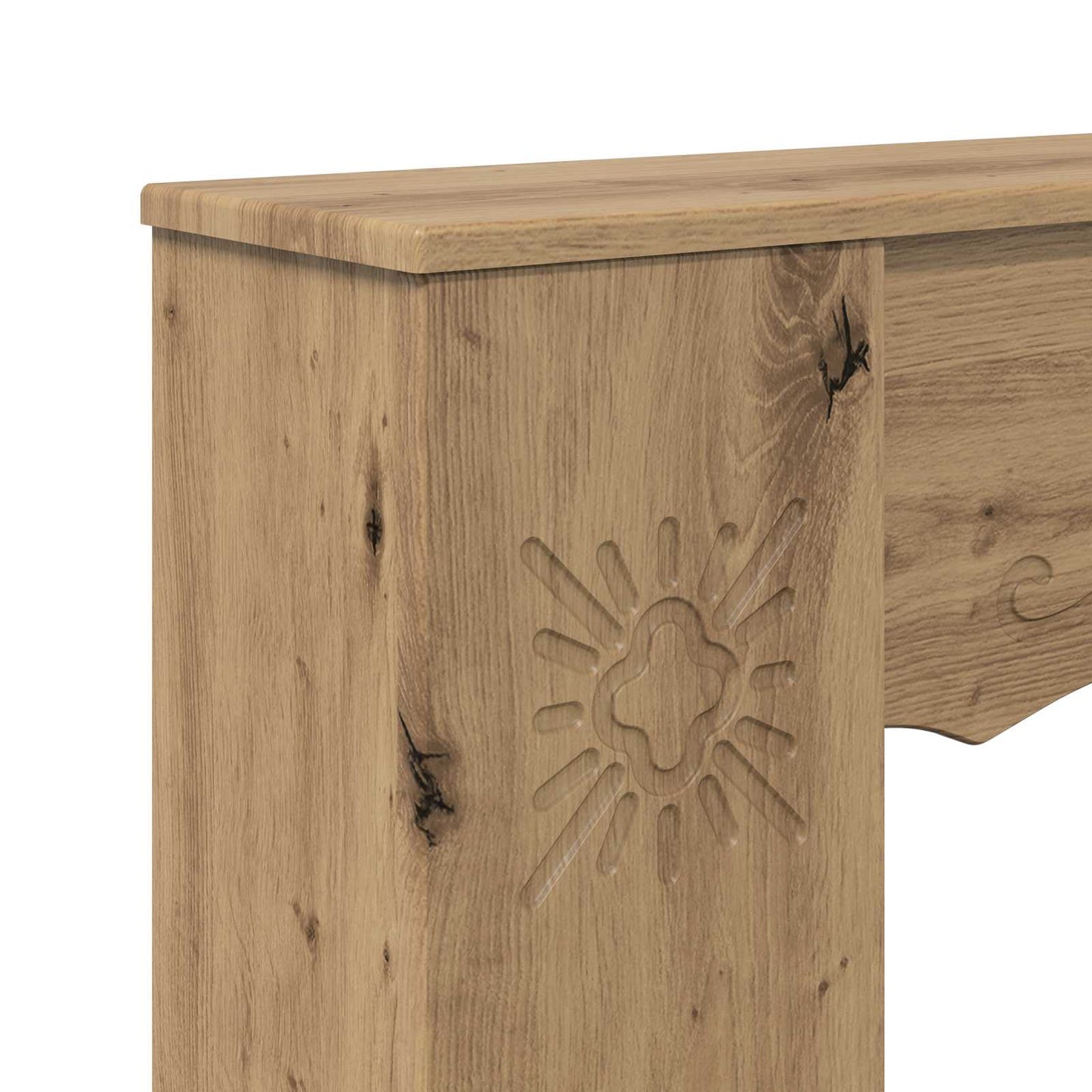 Peisramme Artisan eik 102 x 20 x 102 cm Konstruert tre