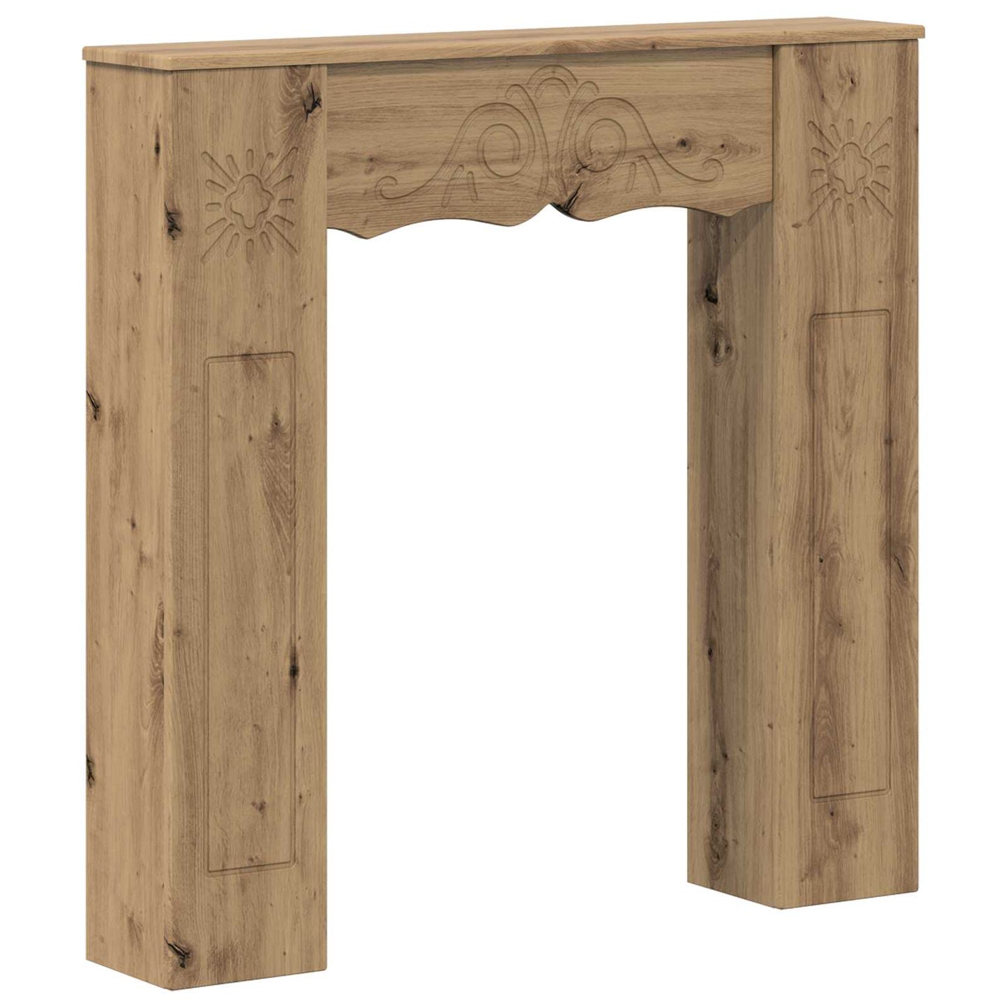 Peisramme Artisan eik 102 x 20 x 102 cm Konstruert tre