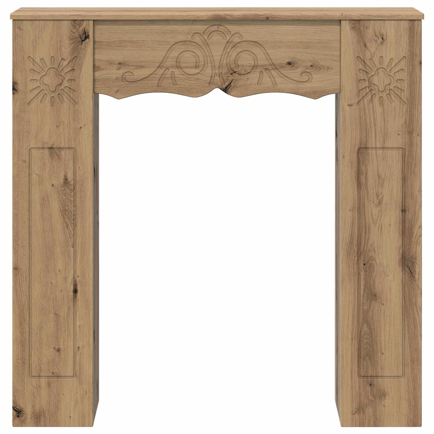 Peisramme Artisan eik 102 x 20 x 102 cm Konstruert tre